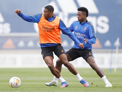 entrenamiento del real madrid