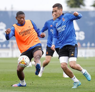 entrenamiento del real madrid