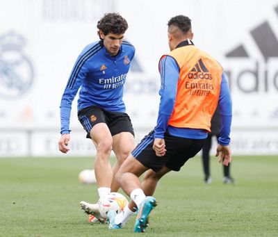 entrenamiento del real madrid