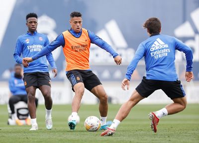 entrenamiento del real madrid