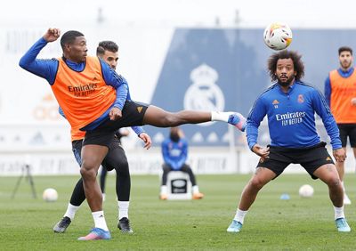 entrenamiento del real madrid