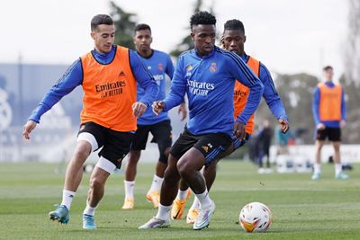 entrenamiento del real madrid