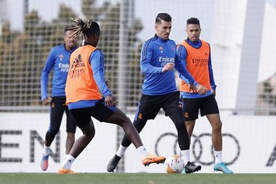 entrenamiento del real madrid