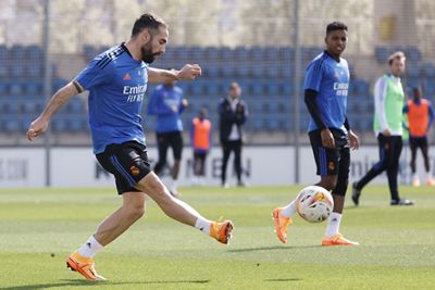 entrenamiento del real madrid