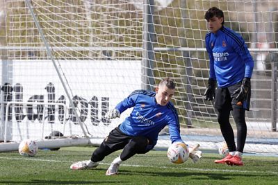 entrenamiento del real madrid