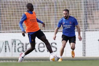 entrenamiento del real madrid