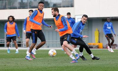 entrenamiento del real madrid