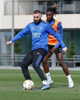 entrenamiento del real madrid