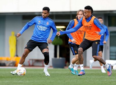 entrenamiento del real madrid