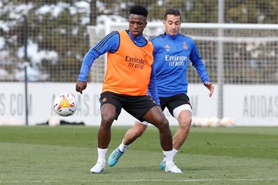 entrenamiento del real madrid