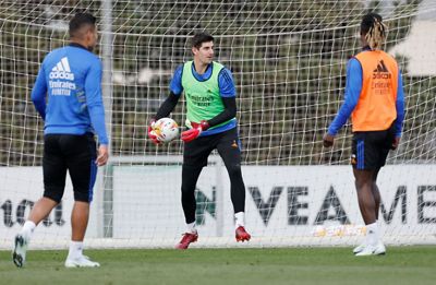 entrenamiento del real madrid