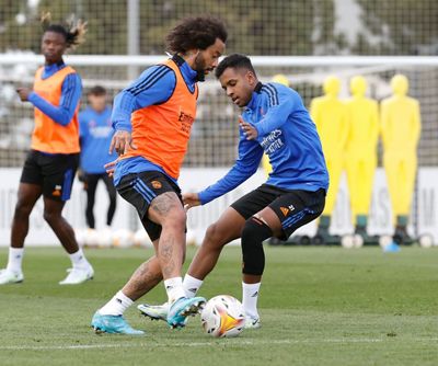 entrenamiento del real madrid