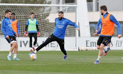 entrenamiento del real madrid
