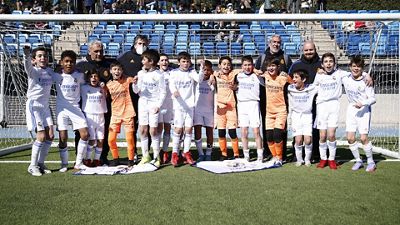 El Benjamín A, campeón del Grupo 4 de la Primera División Autonómica