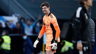 Courtois: “É uma vitória importante porque este campo é muito difícil”
