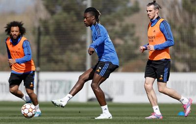 entrenamiento del real madrid