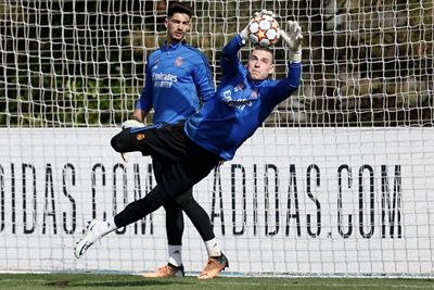 entrenamiento del real madrid