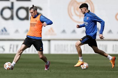 entrenamiento del real madrid