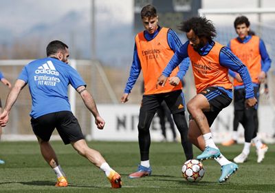 entrenamiento del real madrid