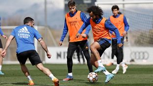 Real Madrid bereitet sich auf die Champions League vor