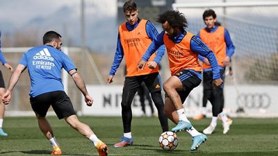 Real Madrid prepare for Champions League clash