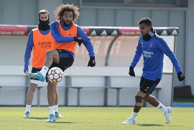 entrenamiento del real madrid