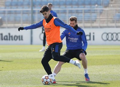 entrenamiento del real madrid