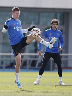 entrenamiento del real madrid