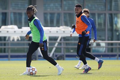 entrenamiento del real madrid