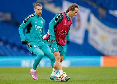 entrenamiento del real madrid