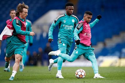 entrenamiento del real madrid