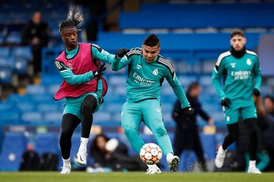 entrenamiento del real madrid
