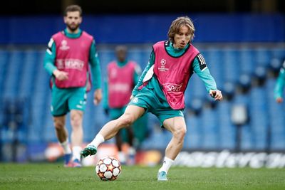 entrenamiento del real madrid