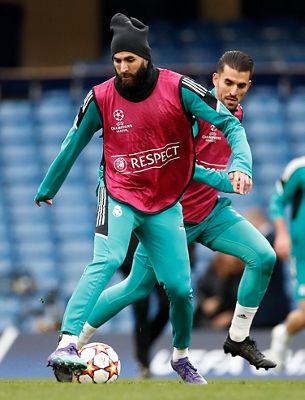 entrenamiento del real madrid