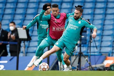 entrenamiento del real madrid