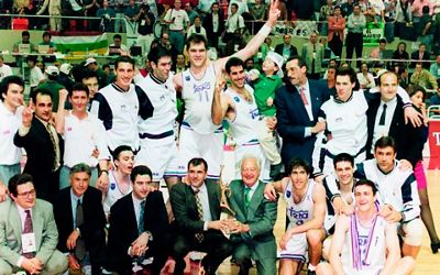 30th anniversary of club's eighth European Cup in basketball