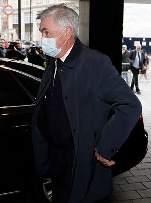 florentino pérez y ancelotti ya están en londres