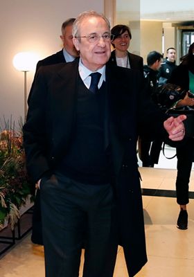 florentino pérez y ancelotti ya están en londres