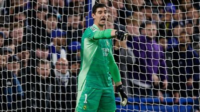 Courtois: “Para chegar longe na Champions necessitamos de um jogador como Benzema”