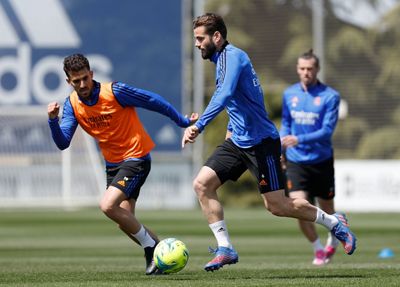 entrenamiento del real madrid