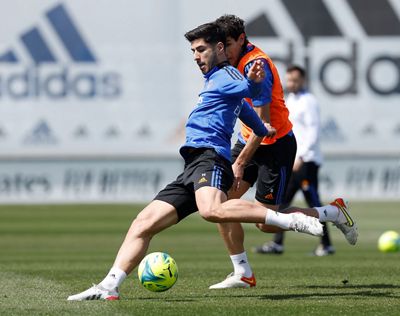entrenamiento del real madrid
