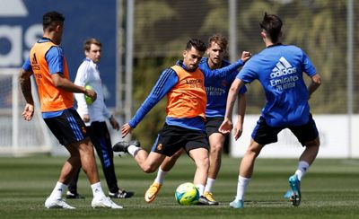 entrenamiento del real madrid
