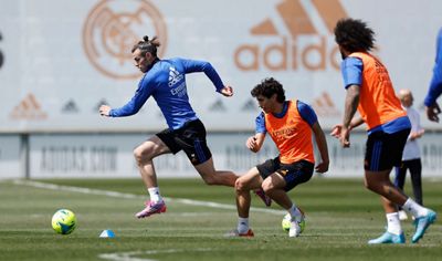 entrenamiento del real madrid