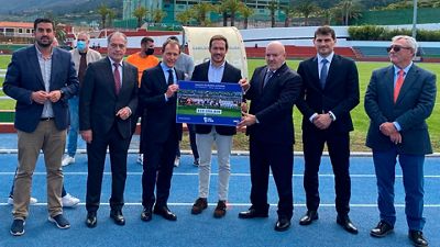 Real Madrid supporting the La Palma volcano victims