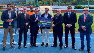 El Real Madrid, con los damnificados por el volcán de La Palma