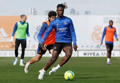 entrenamiento del real madrid
