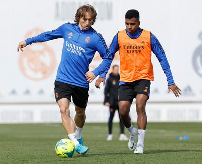 entrenamiento del real madrid