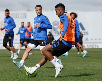 entrenamiento del real madrid