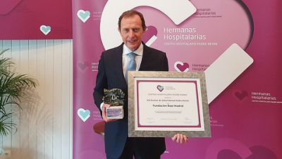 La Fundación Real Madrid recibe el VIII Premio de Salud Mental Padre Menni