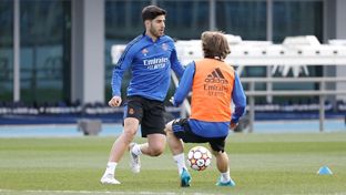 Real Madrid bereitet sich auf die Champions League vor